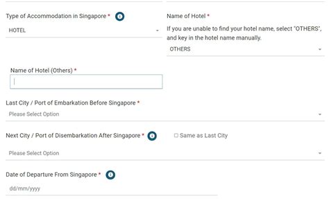 How to Fill Up SG Arrival Card for Foreign Visitors .